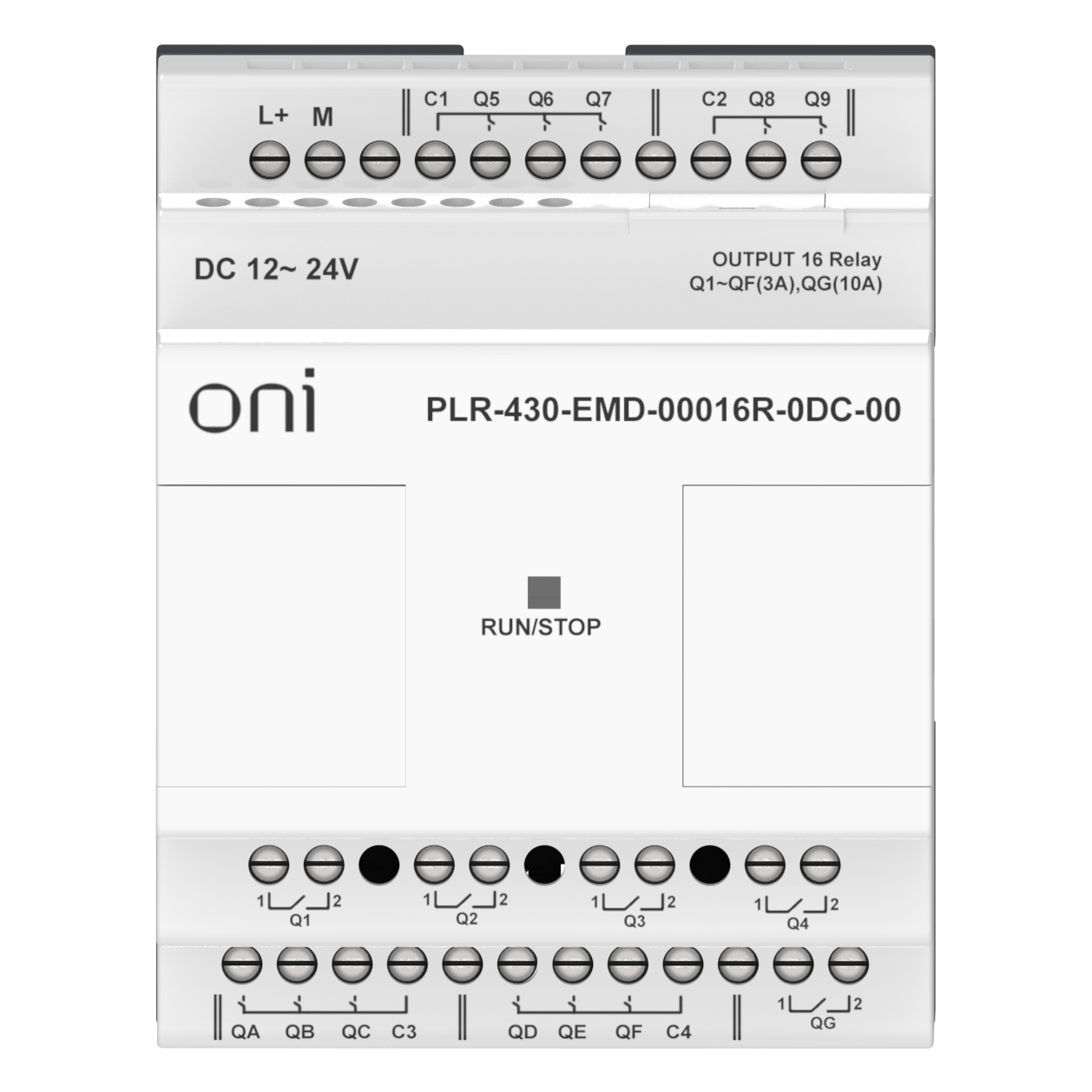 ПЛК 430 Модуль расширения входов выходов 16 RO 24В DC ONI