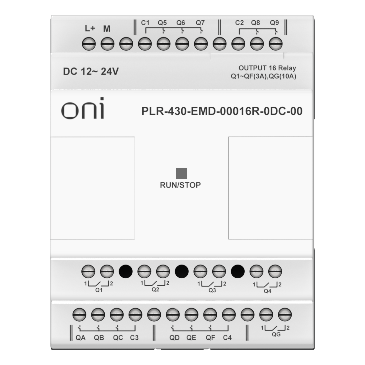 ПЛК 430 Модуль расширения входов выходов 16 RO 24В DC ONI
