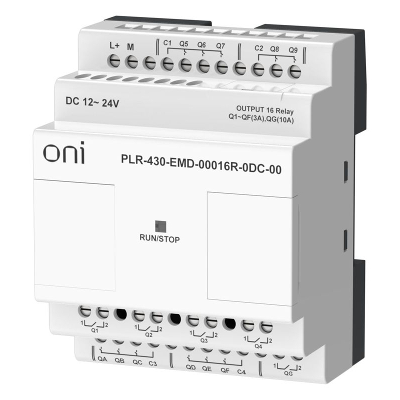 ПЛК 430 Модуль расширения входов выходов 16 RO 24В DC ONI