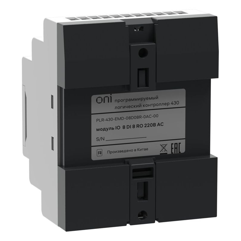 ПЛК 430 Модуль расширения входов выходов 8 DI 8 RO 220В AC ONI