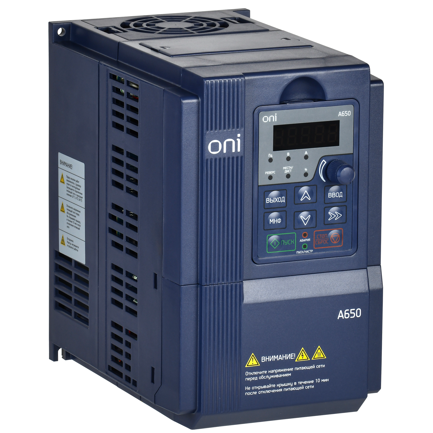 Преобразователь частоты A650 380В 3Ф 7,5кВт 17А M ONI