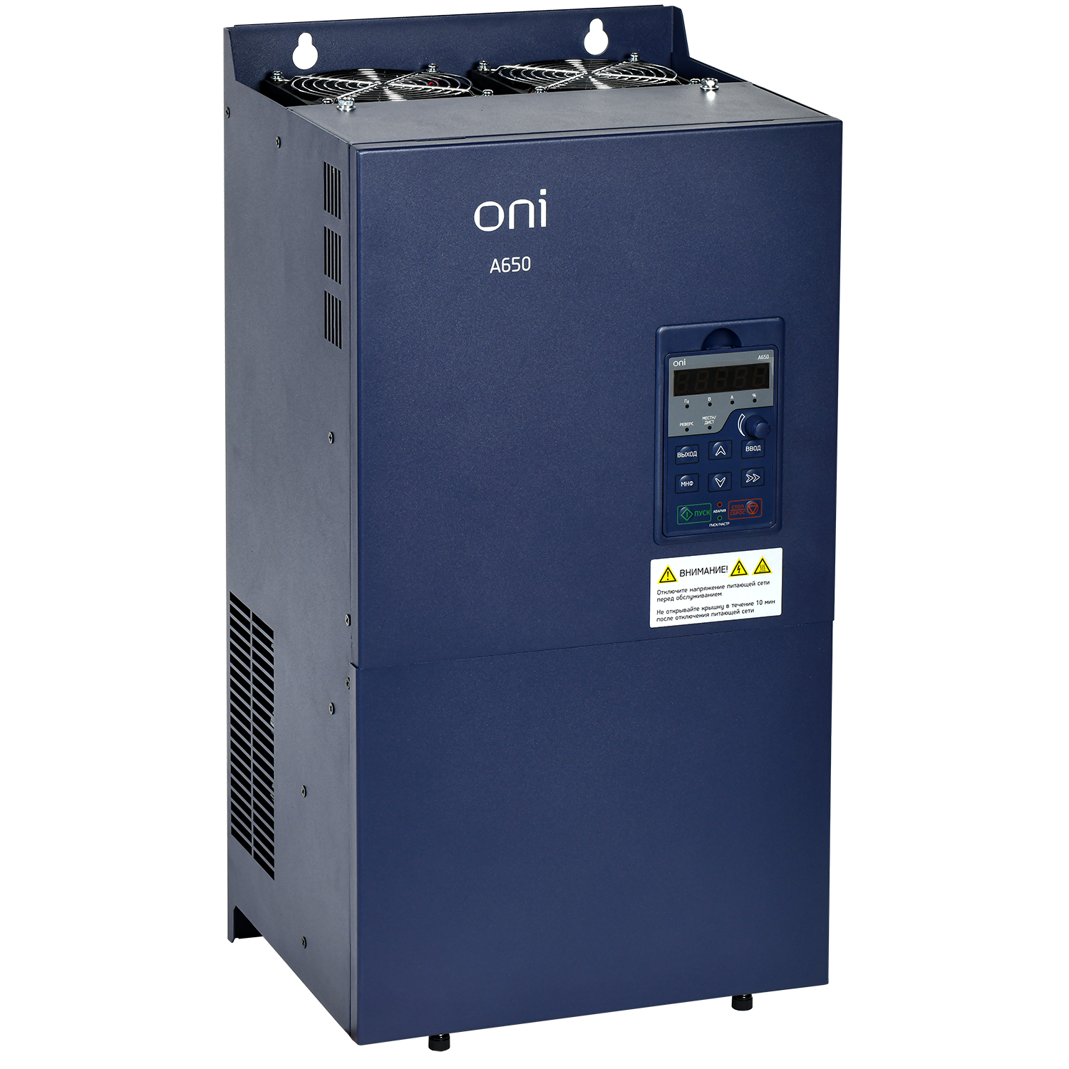 Преобразователь частоты A650 380В 3Ф 110кВт 210А M ONI