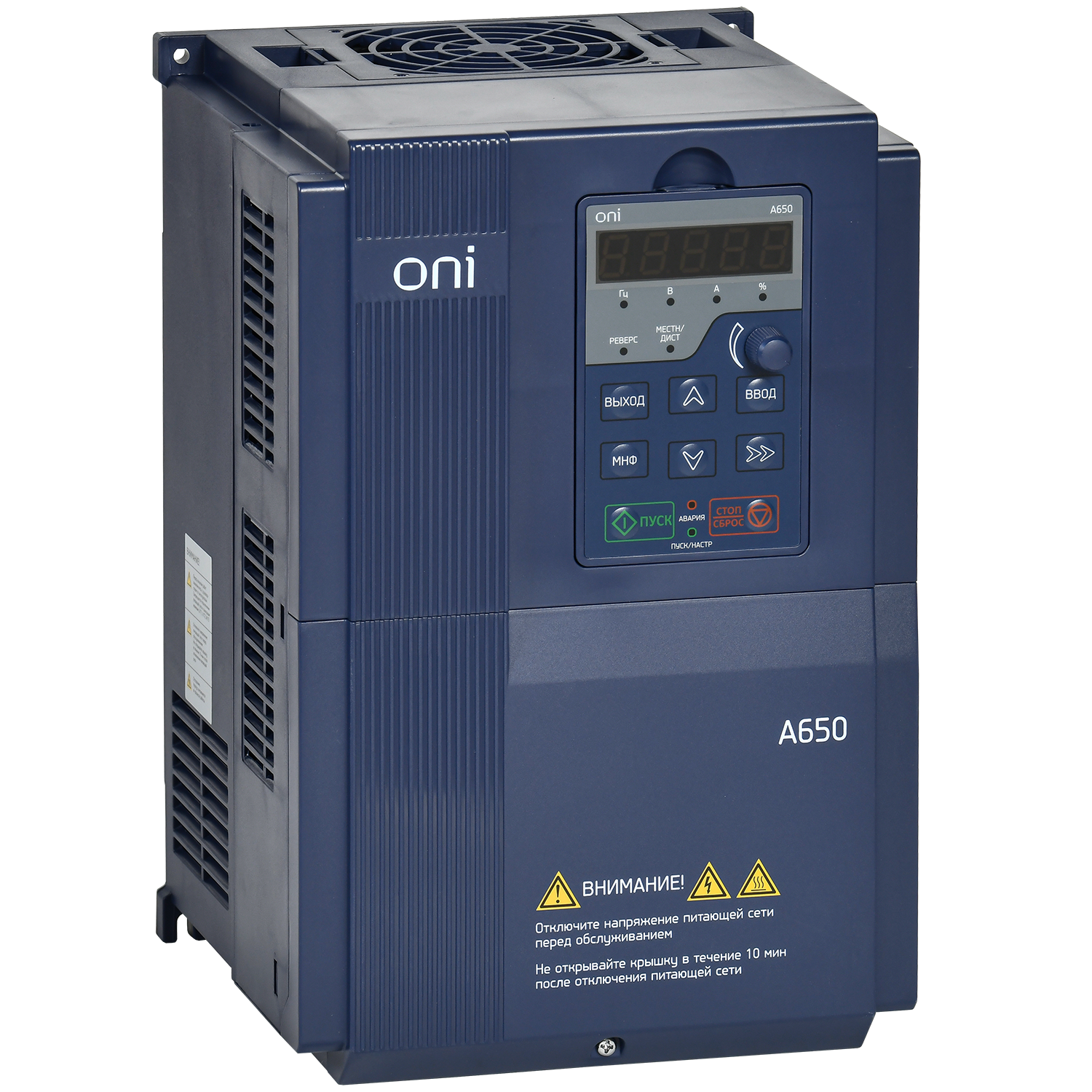 Преобразователь частоты A650 380В 3Ф 18,5кВт 37А M ONI