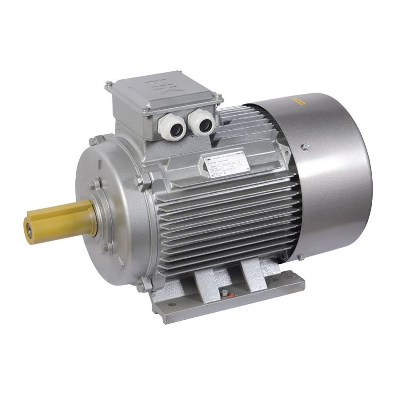 DRIVE Электродвигатель трехфазный АИР 132S4 380В 7,5кВт 1500об/мин 1081 IEK