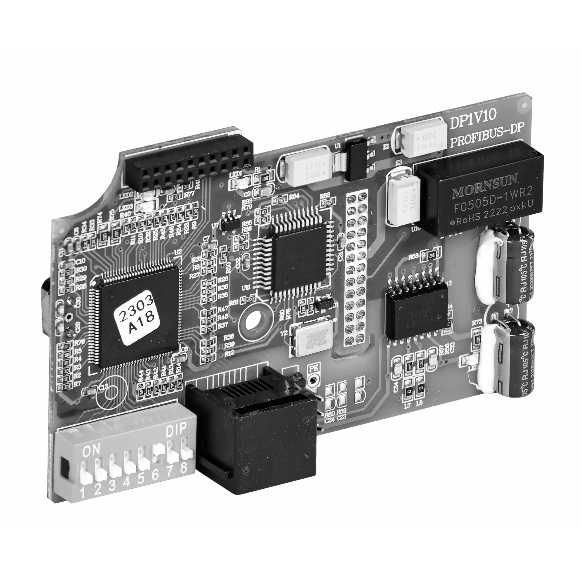 Плата расширения вход/выход 4DI 1AI 2DI независимые MODBUS-RTU для К740 ONI