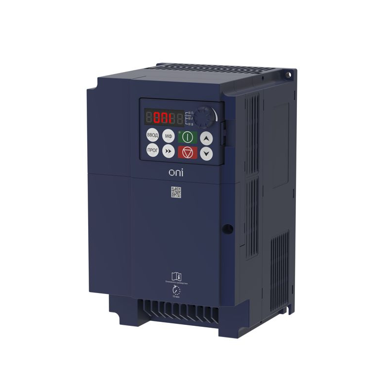 Преобразователь частоты FC-430 380В 3Ф 5,5-7,5кВт 13-17А встроенный тормозной модуль ONI