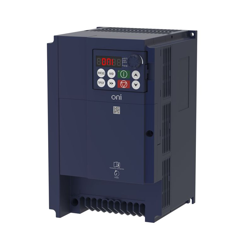 Преобразователь частоты FC-430 380В 3Ф 7,5-11кВт 17-25А встроенный тормозной модуль ONI