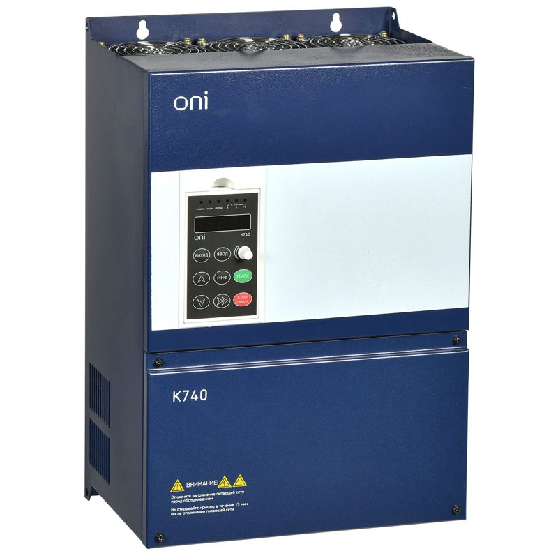 Преобразователь частоты K740 380В 3Ф 18,5-22кВт 37-45А Энкодер ONI