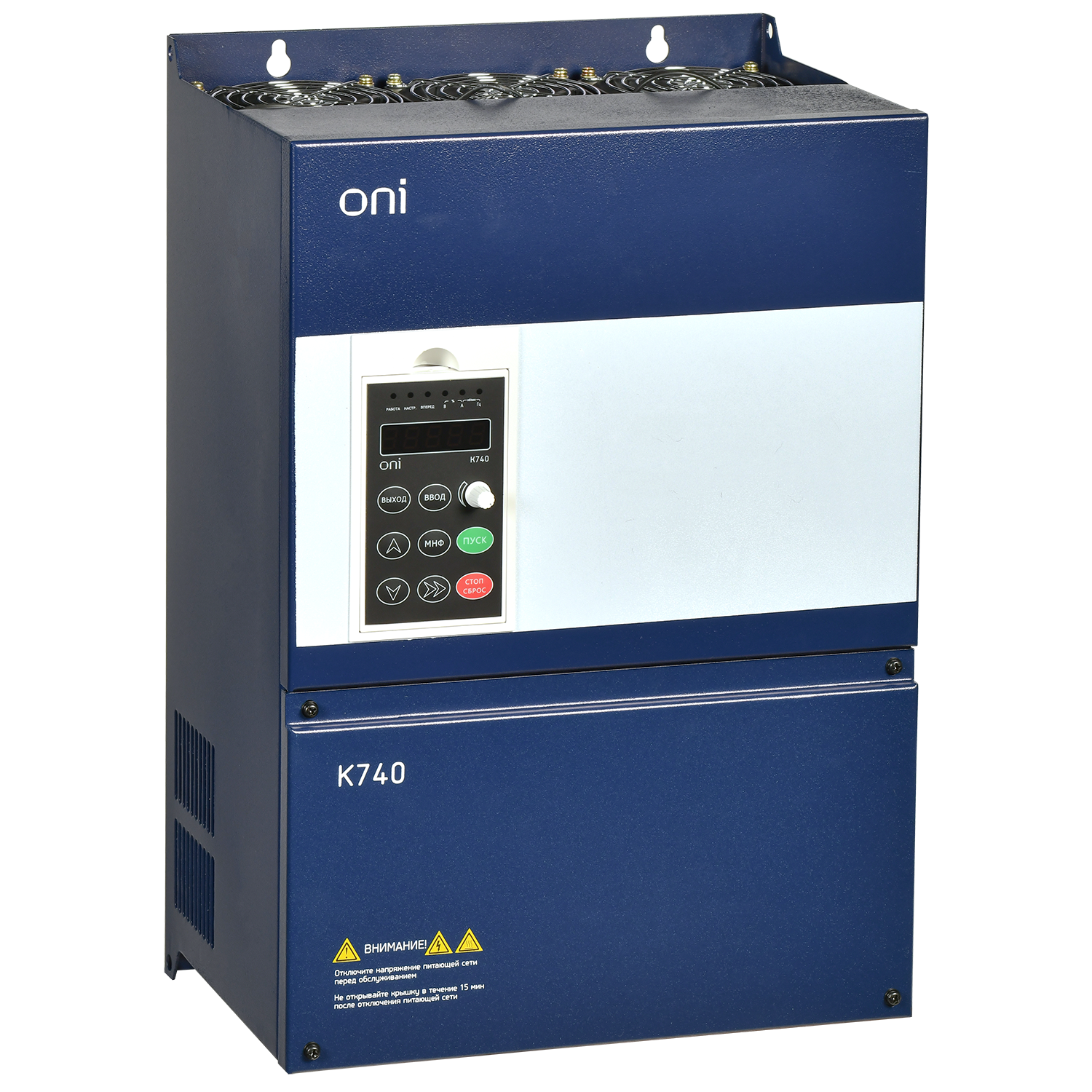 Преобразователь частоты K740 380В 3Ф 18,5-22кВт 37-45А Энкодер Profibus ONI