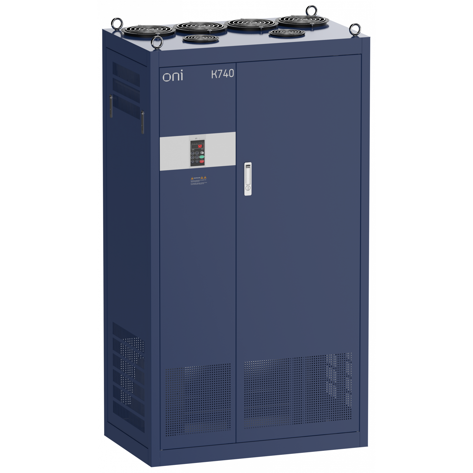 Преобразователь частоты K740 380В 3Ф 355-375кВт 680-710А встроенный Дроссель Энкодер Profibus ONI