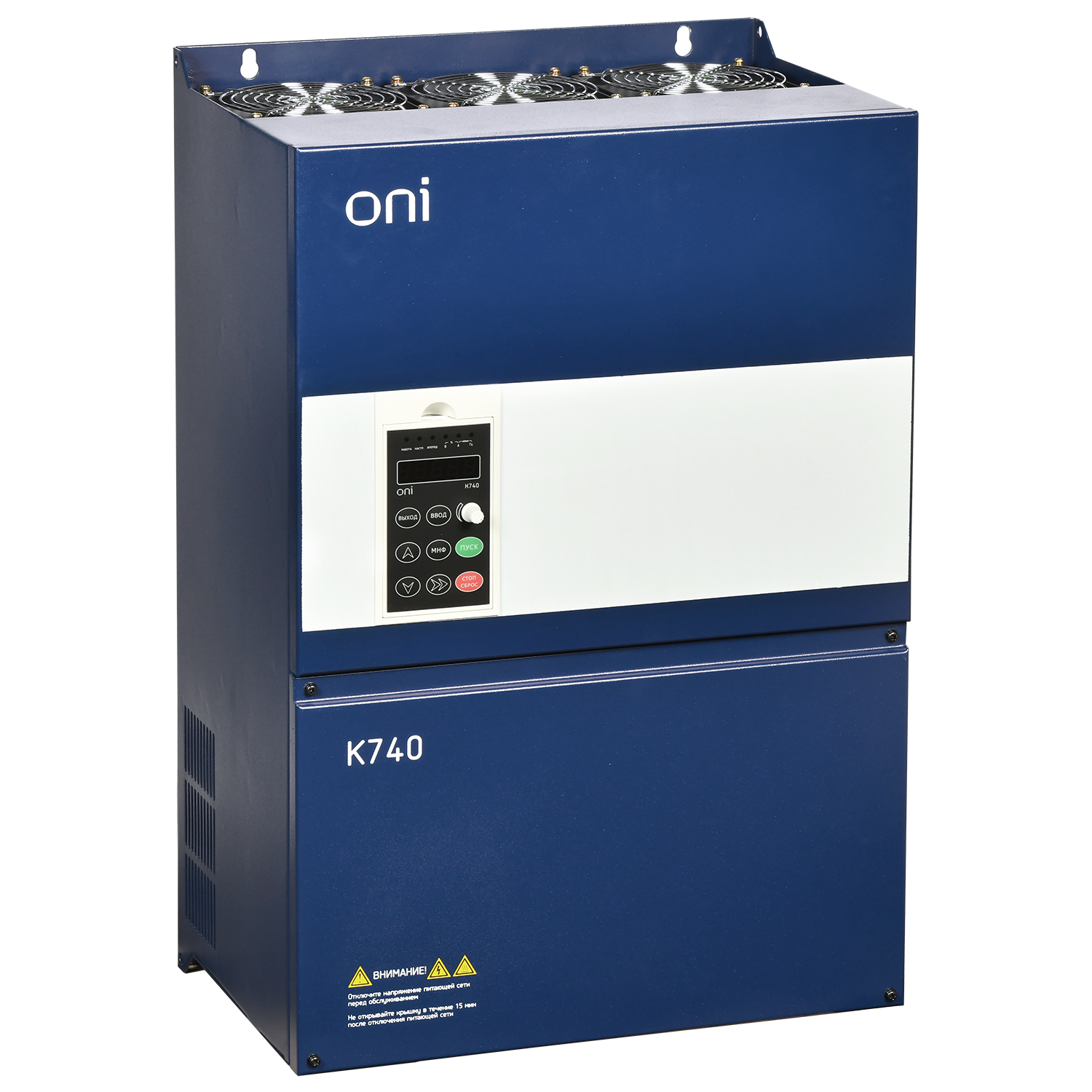 Преобразователь частоты K740 380В 3Ф 75-93кВт 152-176А Энкодер Profibus ONI