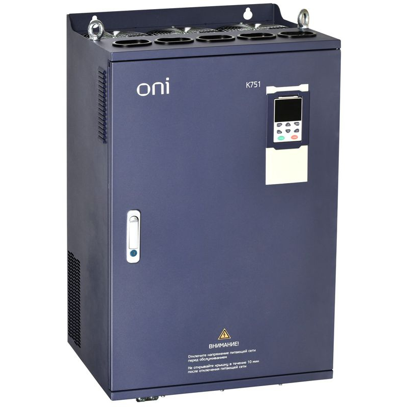Преобразователь частоты K751 380В 3Ф 185-200кВт 340-377А ONI