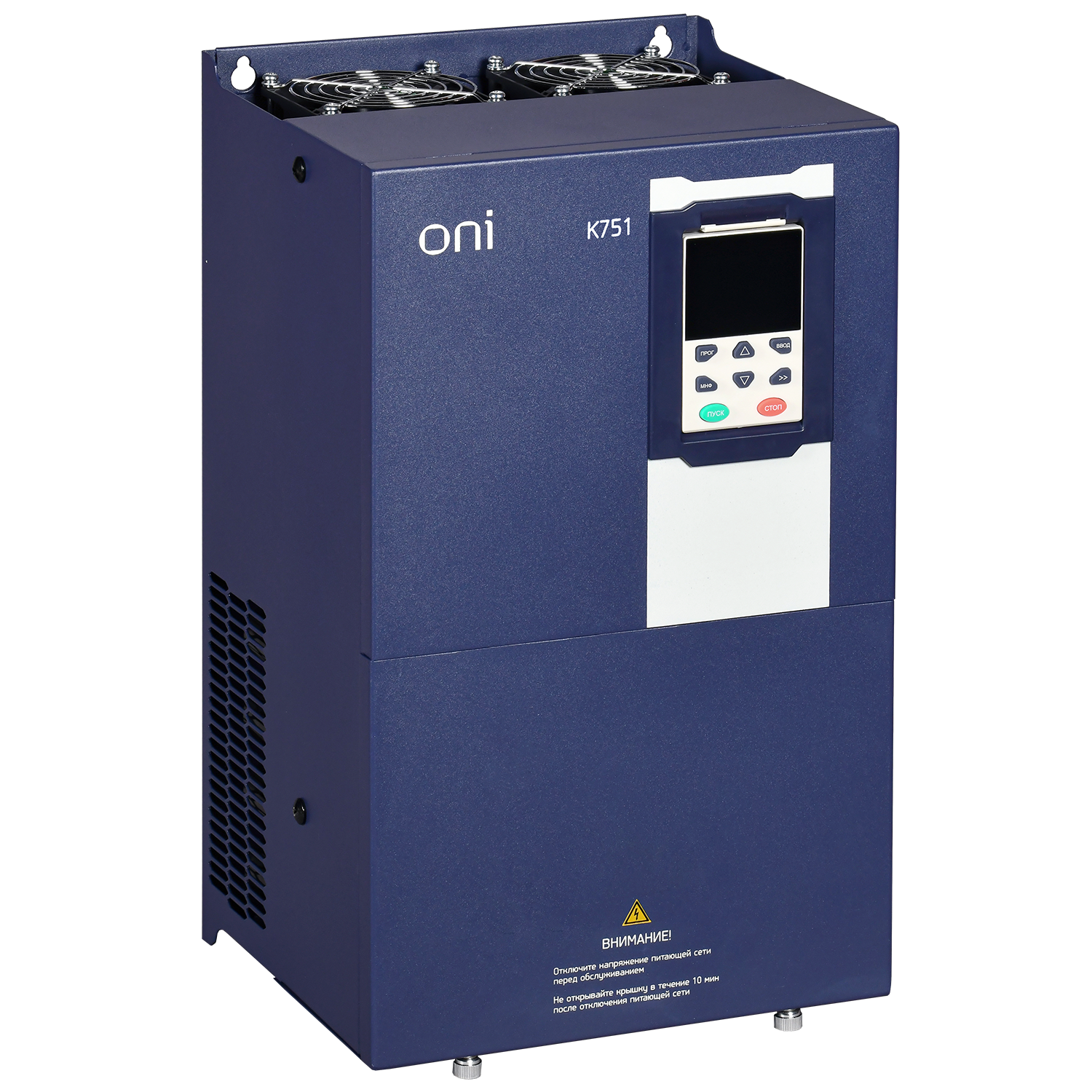 Преобразователь частоты K751 380В 3Ф 30-37кВт 60-75А ONI