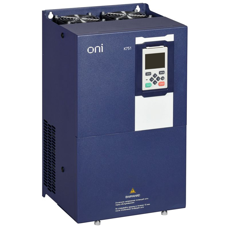 Преобразователь частоты K751 380В 3Ф 37-45кВт 75-91А ONI