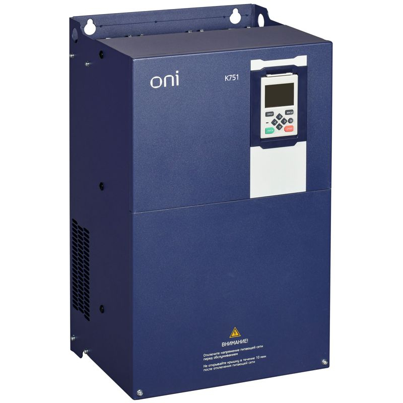Преобразователь частоты K751 380В 3Ф 55-75кВт 112-150А со встроенным тормозом ONI
