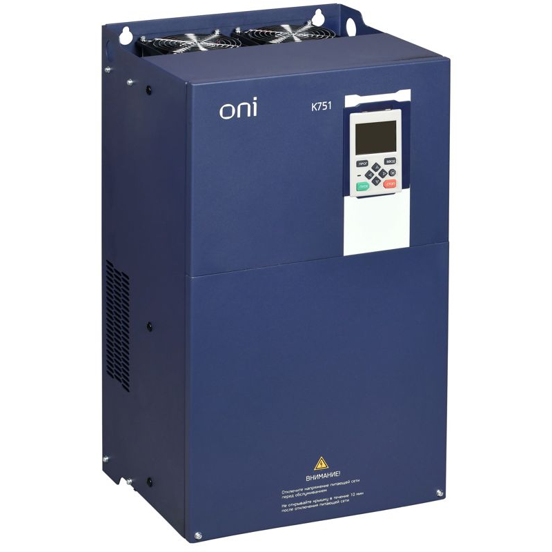 Преобразователь частоты K751 380В 3Ф 75-90кВт 150-176А со встроенным тормозом ONI