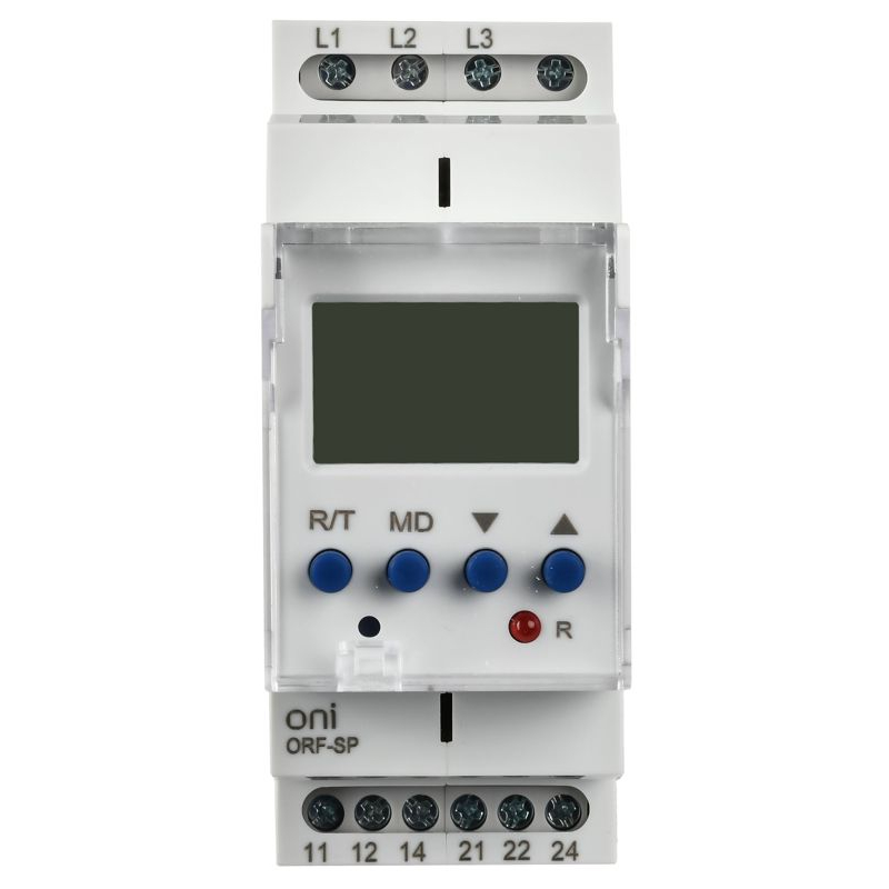 Реле контроля фаз ORF-SP 3 фазы 2 контакта 130-650В AC ONI
