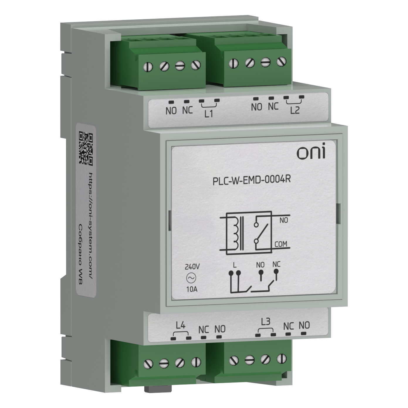 ПЛК W. Расширение 4 DO 230В ONI