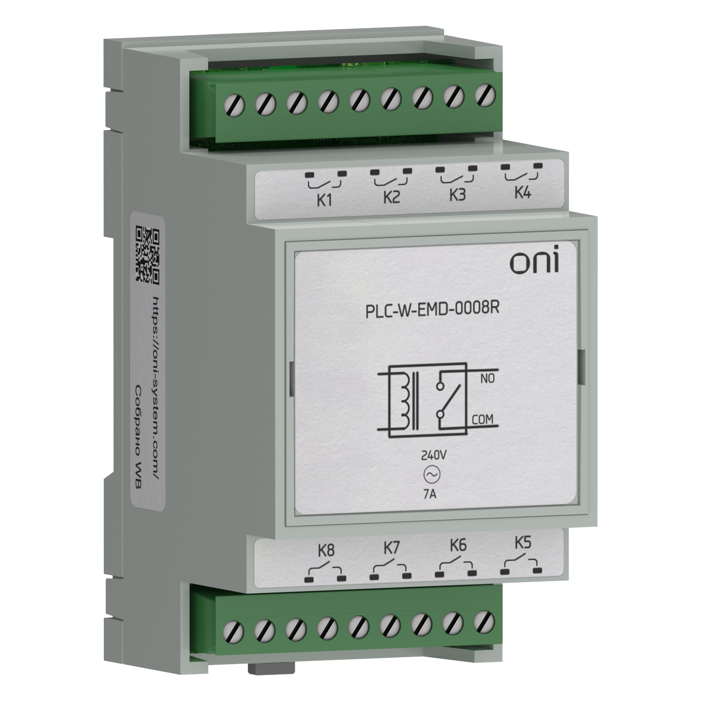 ПЛК W. Расширение 8 DO 230В AC ONI