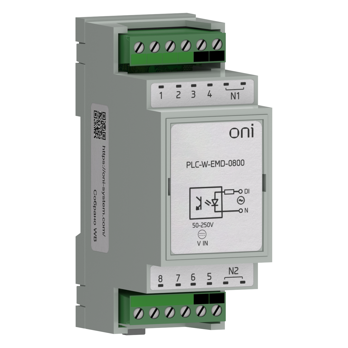 ПЛК W. Расширение 8 DI 230В AC ONI