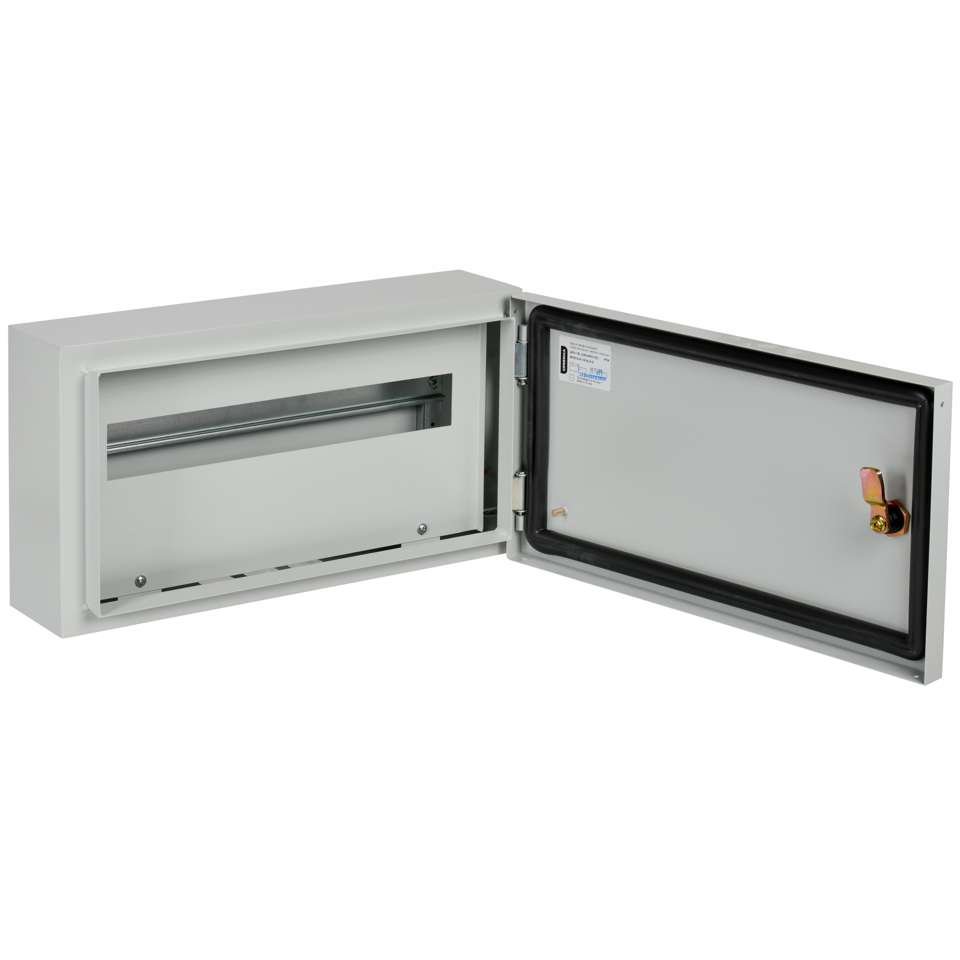 Корпус металлический распределительный ЩРн-18з (240х440х120мм) IP54 GENERICA