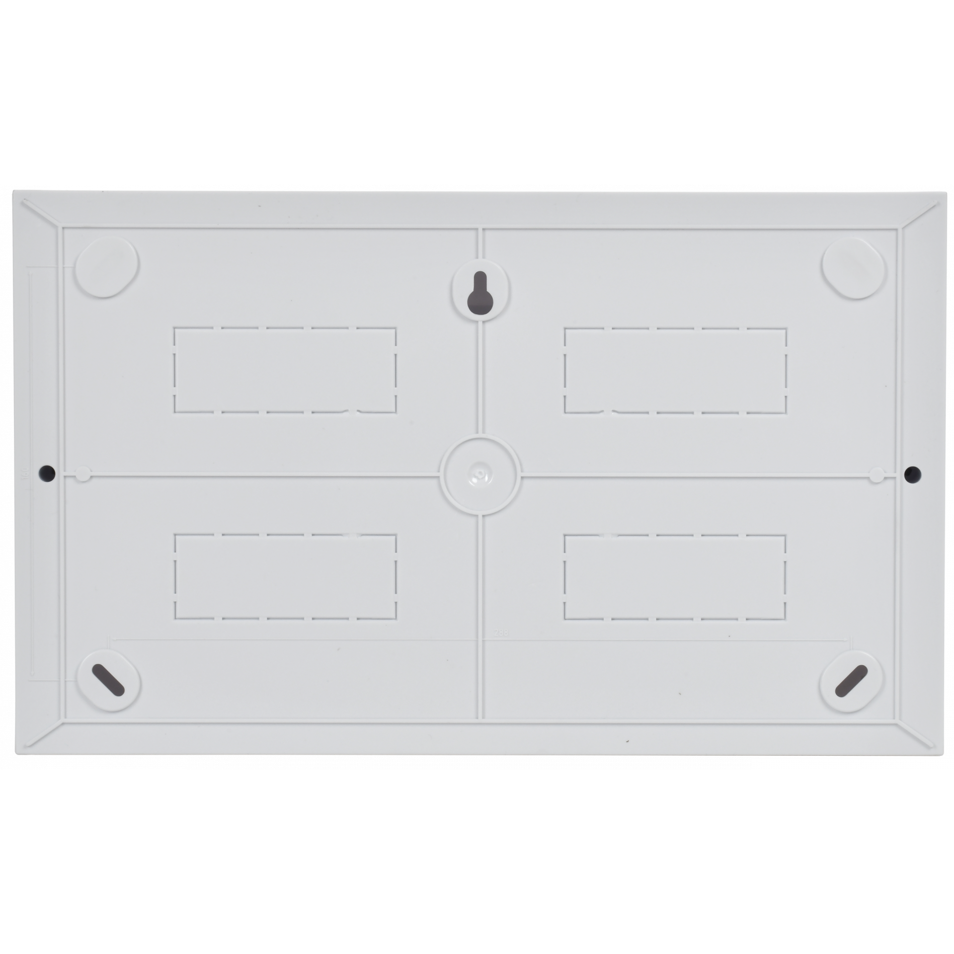 Корпус пластиковый ЩРН-П-18 белая дверь IP41 GENERICA