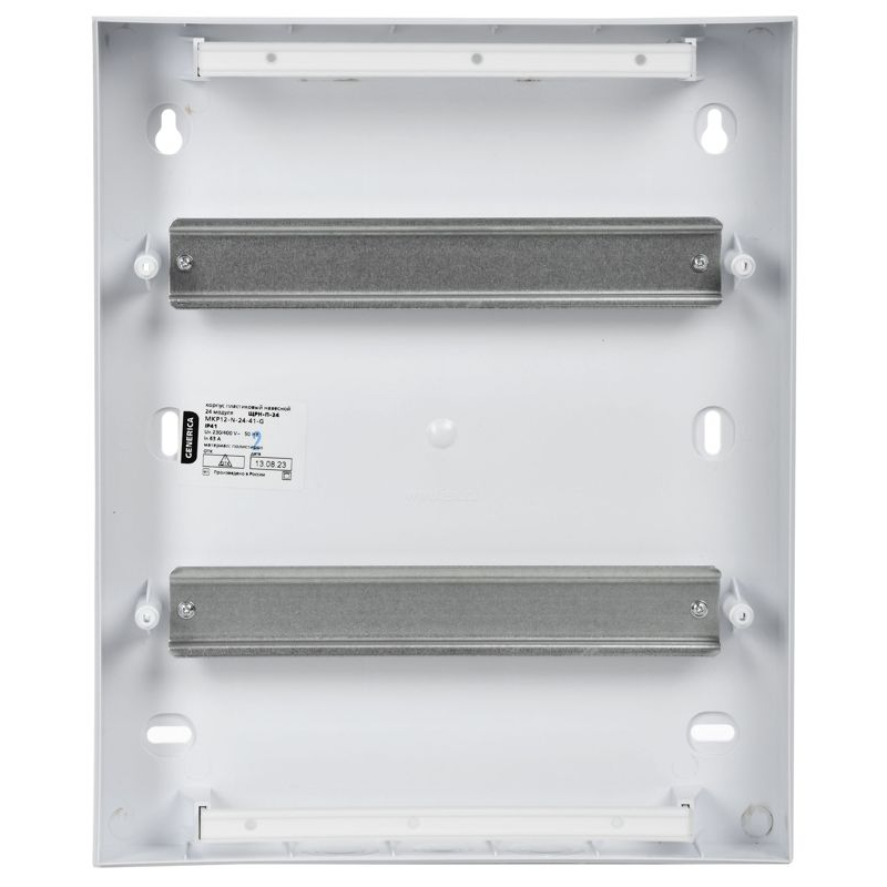 Корпус пластиковый ЩРН-П-24 белая дверь IP41 GENERICA