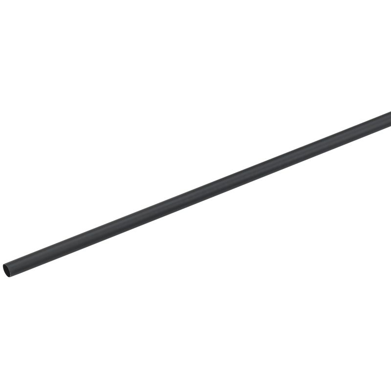 Трубка термоусадочная ТТУ 5/2,5 черная (1м) GENERICA