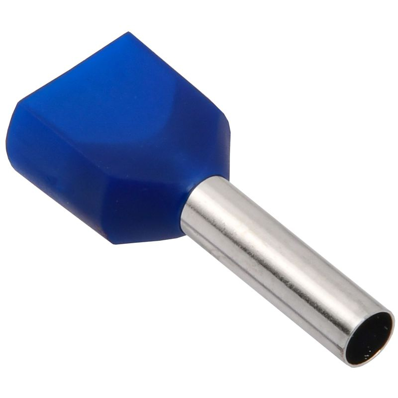 Наконечник НШВИ2 2,5-12 с изолированным фланцем (100шт/упак) GENERICA