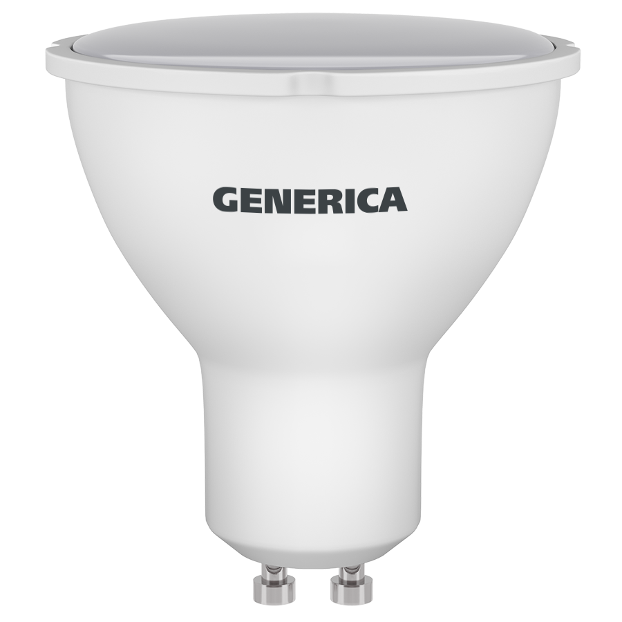 Лампа светодиодная PAR16 софит 8Вт 230В 4000К GU10 GENERICA