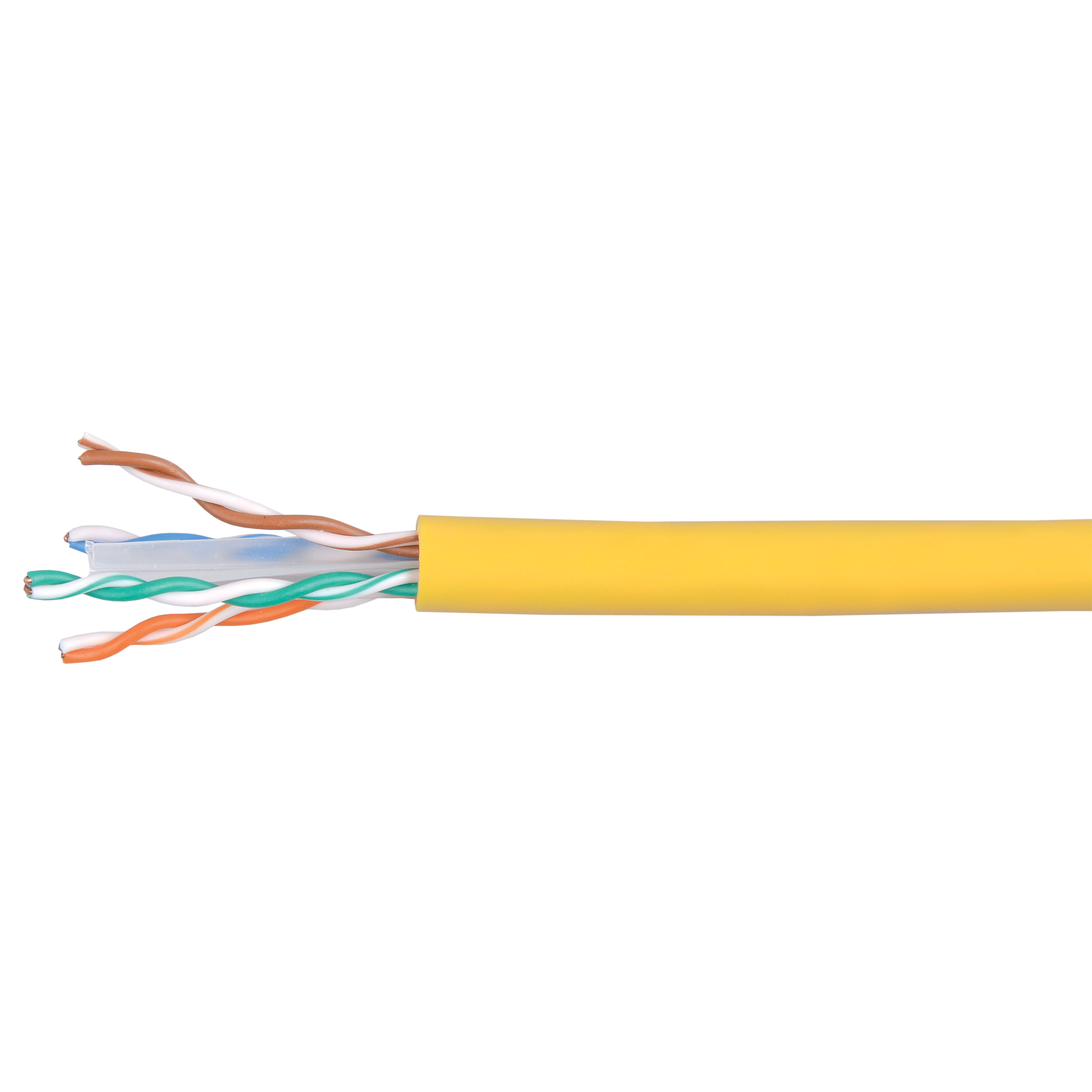 ITK Кабель связи витая пара ШПД U/UTP кат.5E 24AWG 4х2х0,45мм solid PVC 305м серый