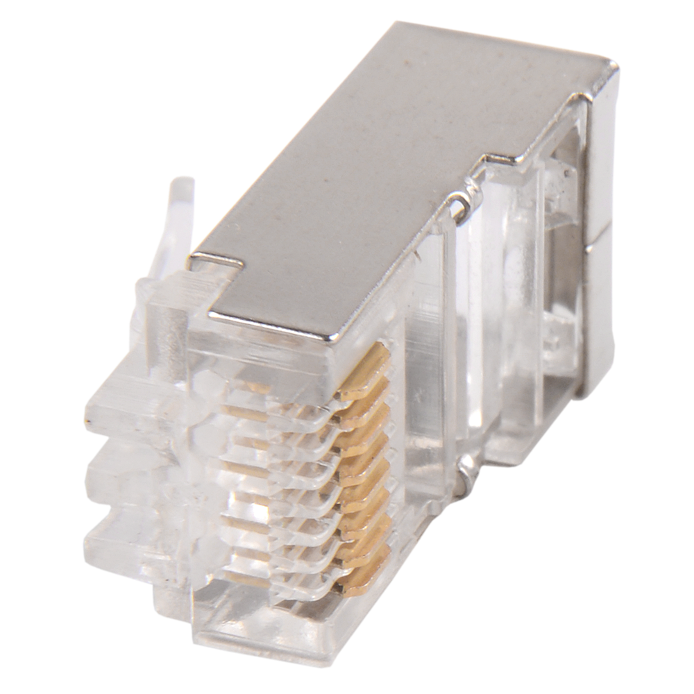 Разъем RJ-45 FTP для кабеля кат.5Е (20шт) (CT) GENERICA