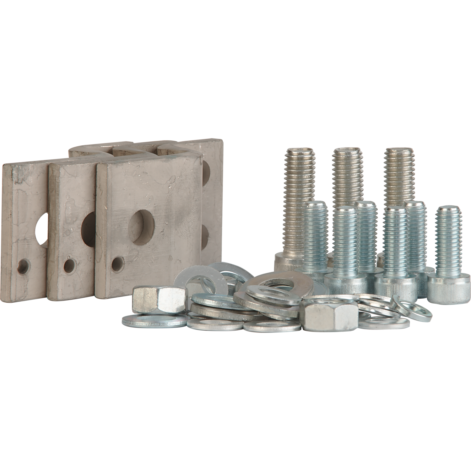 Комплект выводов для переднего присоединения двумя шинами или двумя кабелями с кабельными наконечниками М12 (3шт/компл) Контактор