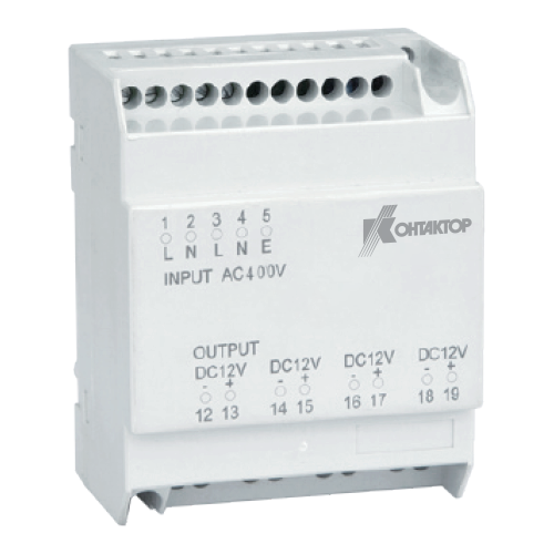 Модуль внешнего питания расцепителя 230В AC/24B DC Протон М25/40/63 Контактор