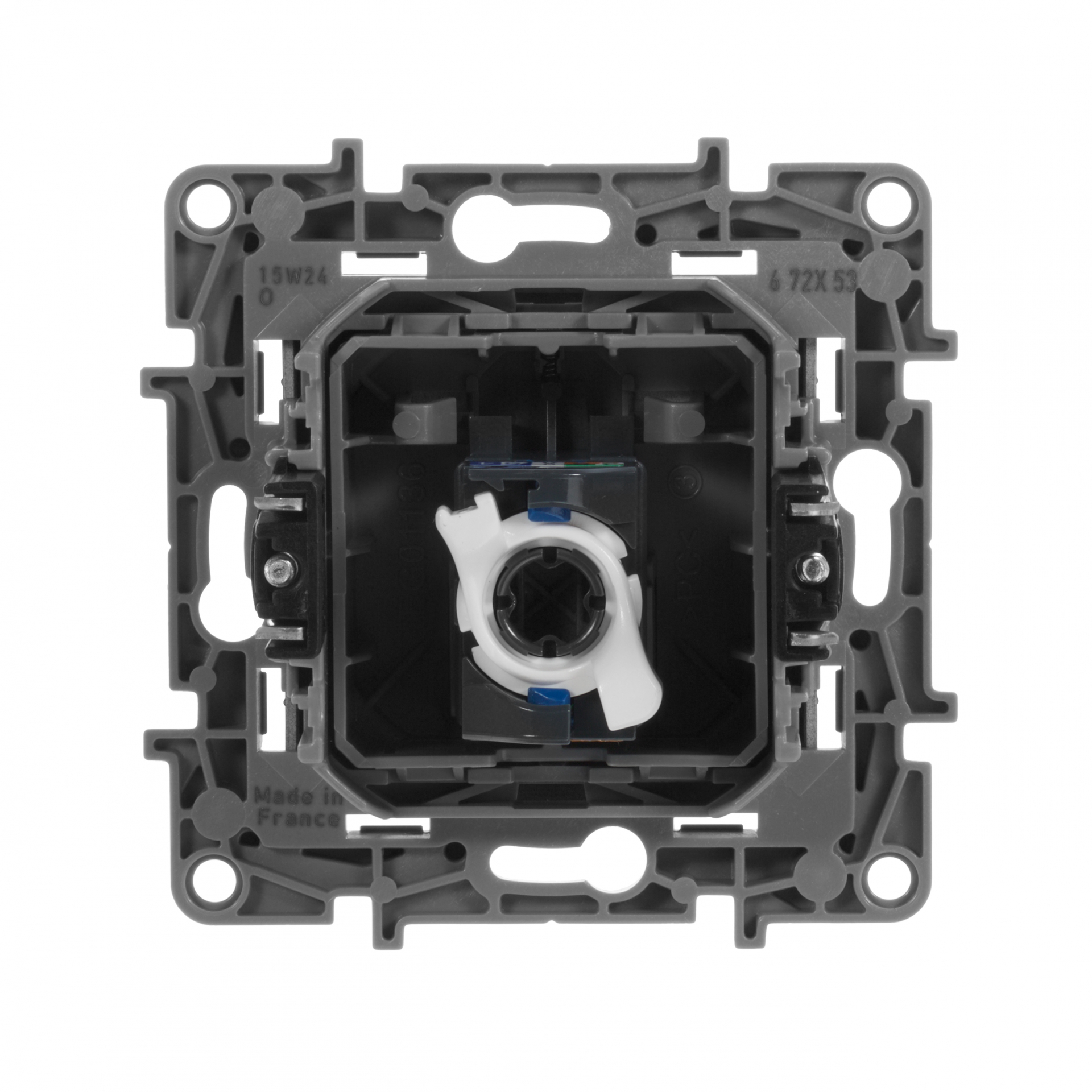 ETIKA Розетка компьютерная RJ45 категория 6 UTP антрацит