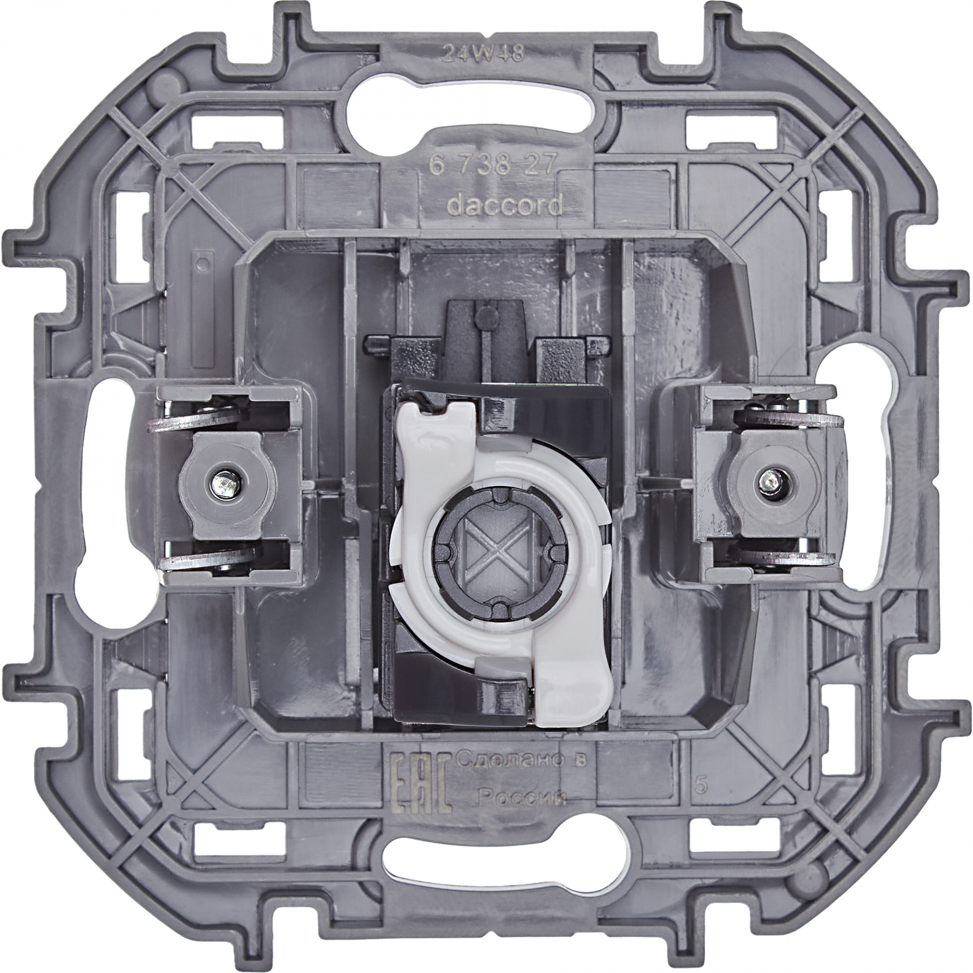 INSPIRIA Розетка компьютерная RJ45 категория 5Е UTP алюминий