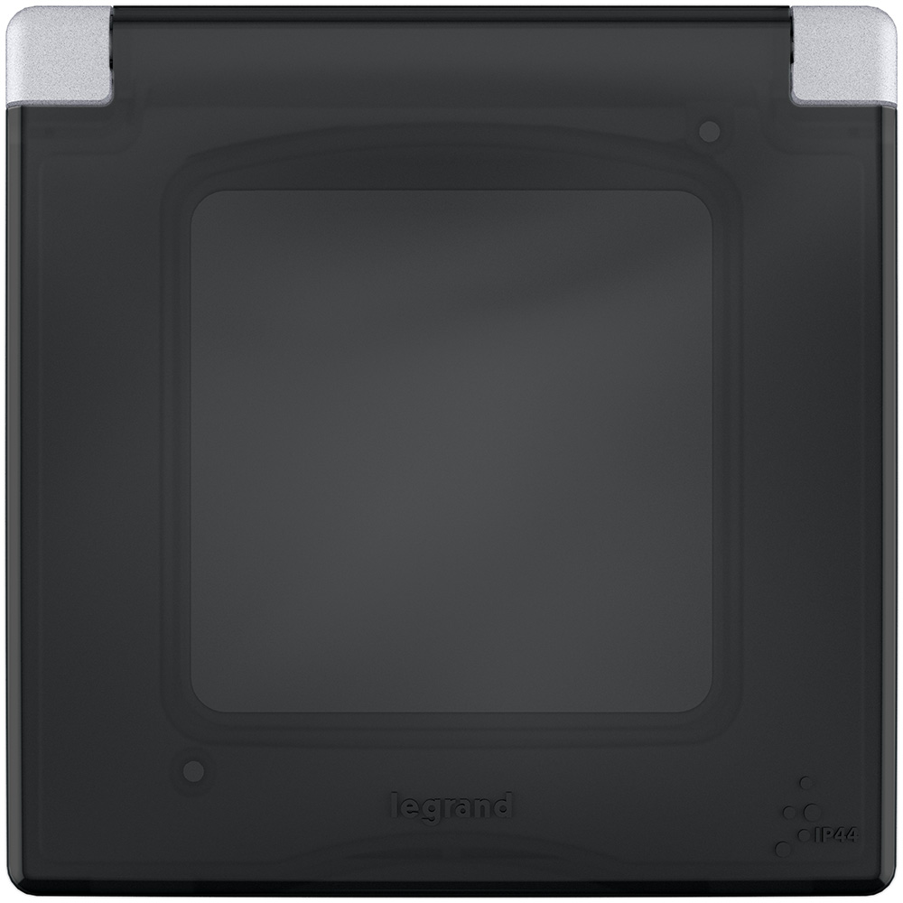 INSPIRIA Рамка 1-местная IP44 алюминий