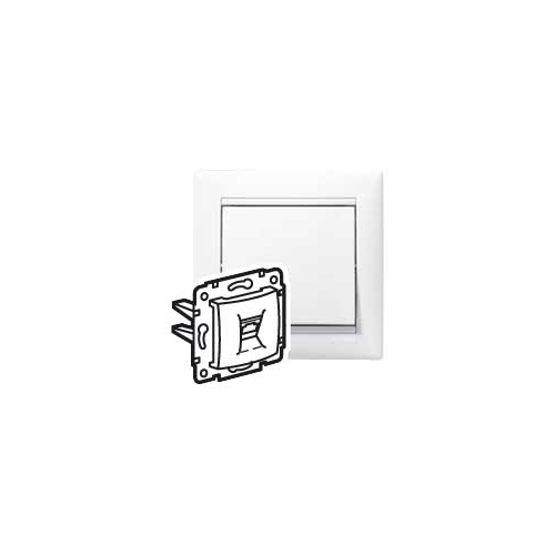 VALENA DIY Розетка телефонная RJ11 белый