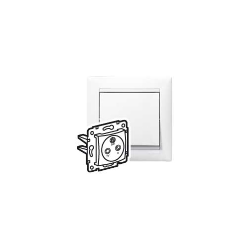 VALENA DIY Розетка TV-FM-SAT тип оконечная белый