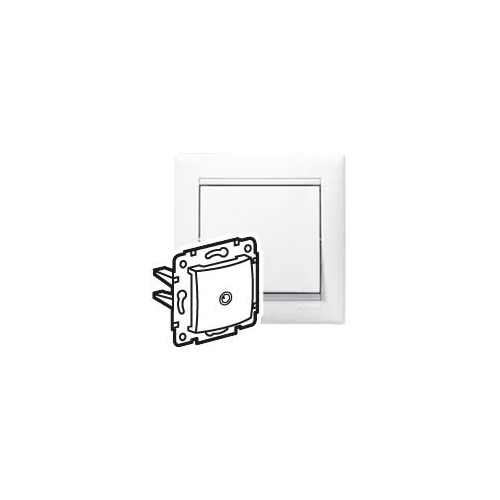 VALENA DIY Розетка TV тип звезда белый