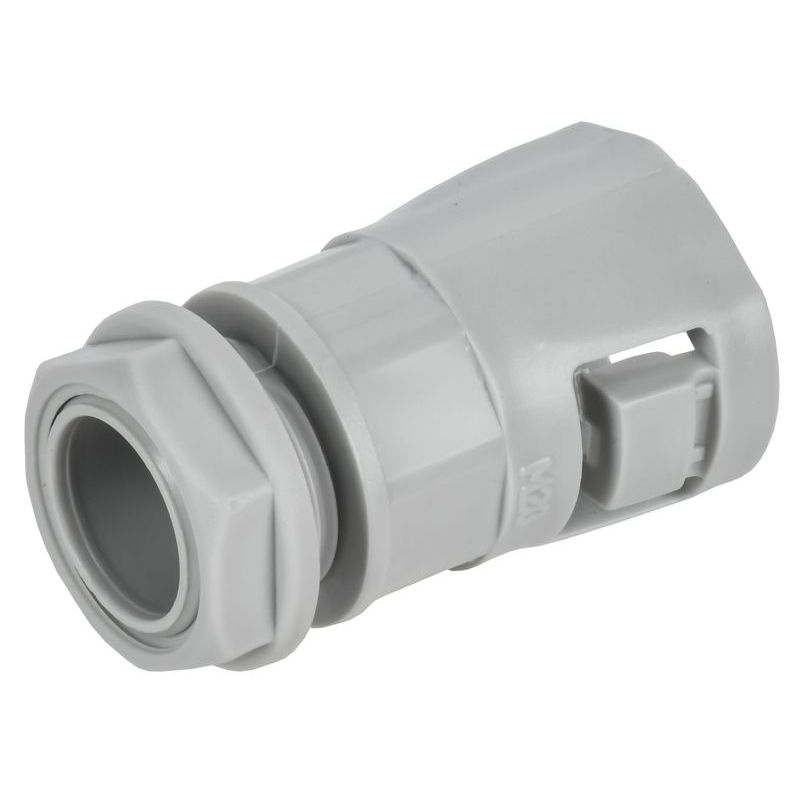 ELASTA Муфта вводная для гофрированных труб MVN20 IP40 серая IEK