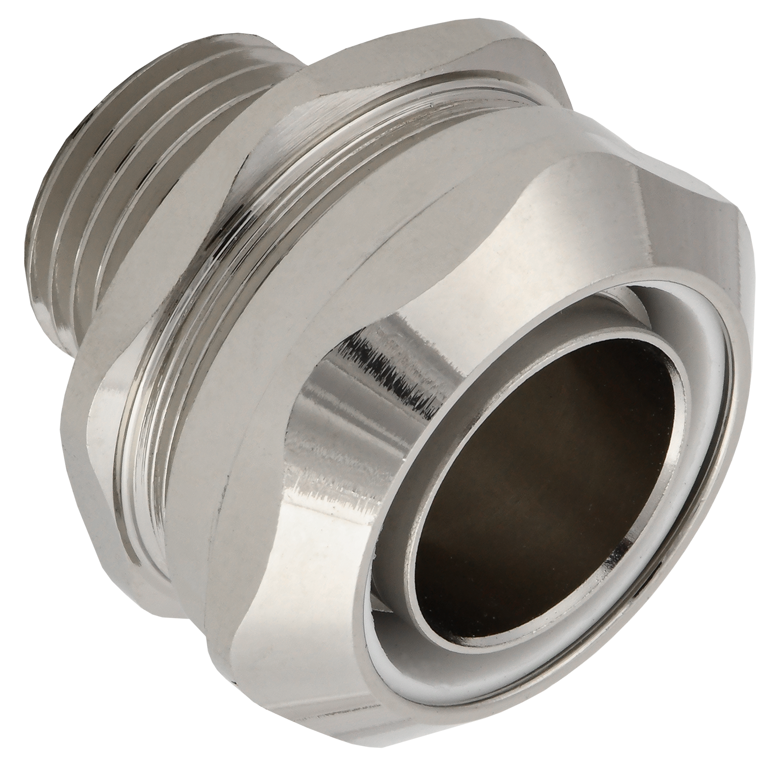 ELASTA Муфта вводная MB20 М20 латунная IP67 IEK