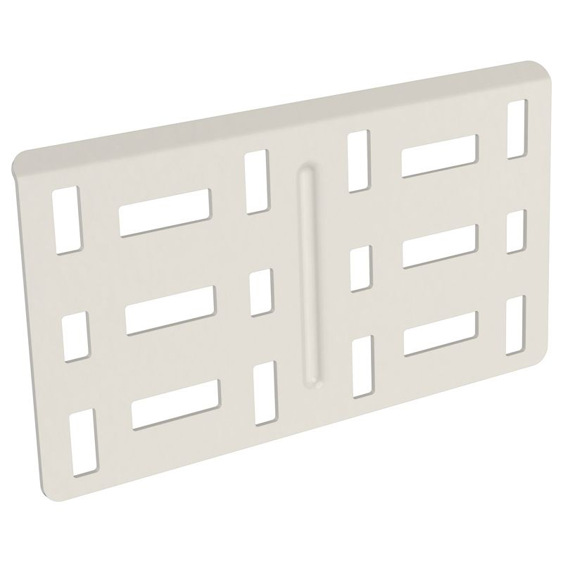 Пластина соединительная 100мм RAL 9016 IEK