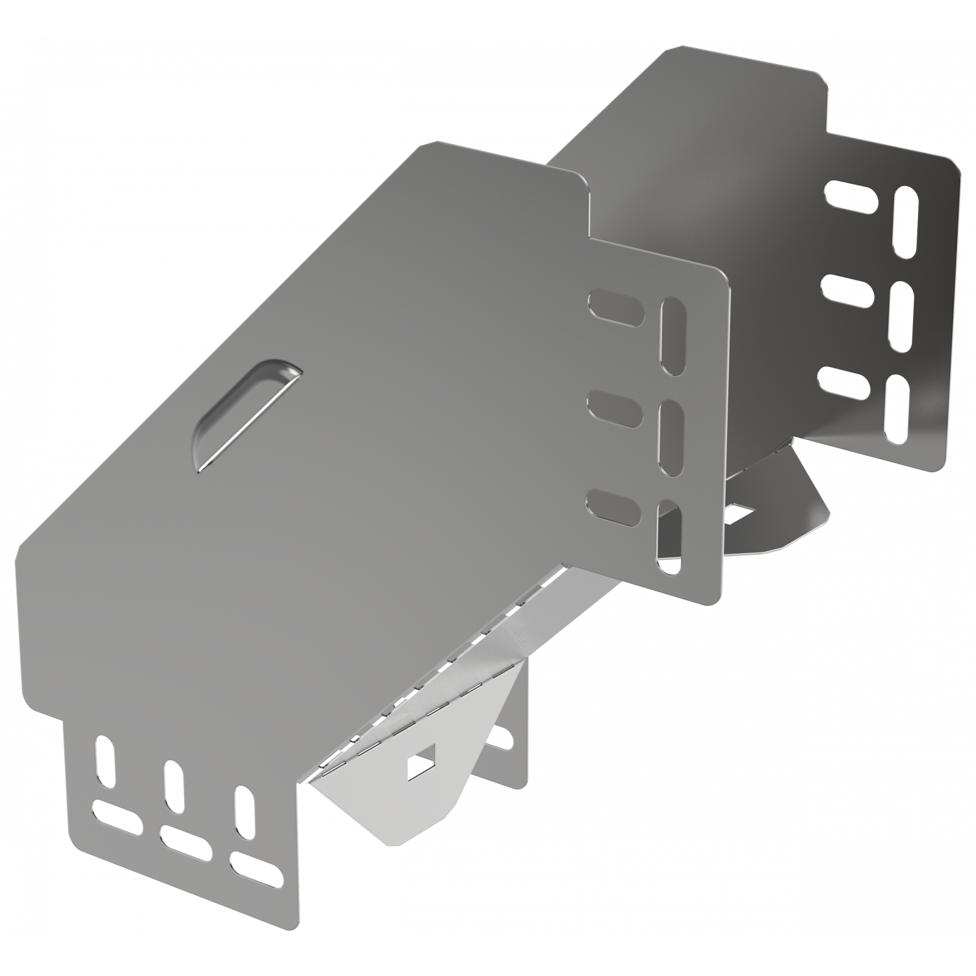 ESCA 3 Поворот вертикальный внешний 90град 100х100-0,6 IEK