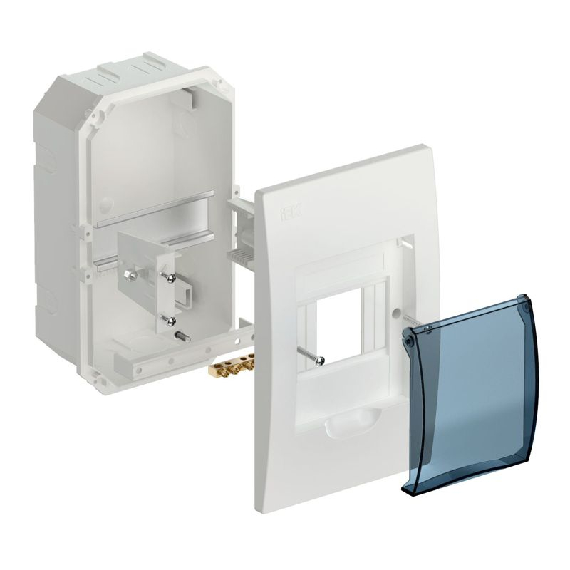 KREPTA 3 Корпус пластиковый ЩРВ-П-4 IP41 белый IEK