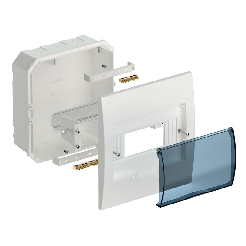 KREPTA 3 Корпус пластиковый ЩРВ-П-8 IP41 белый IEK