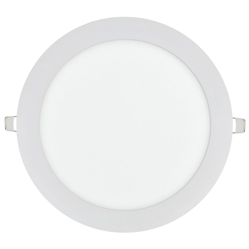 Светильник ДВО 1608 белый, круг LED 18Вт 6500 IP20 IEK