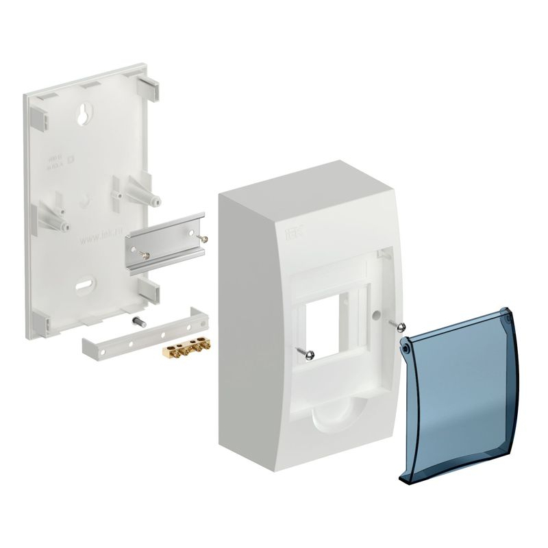 KREPTA 3 Корпус пластиковый ЩРН-П-4 IP41 белый IEK