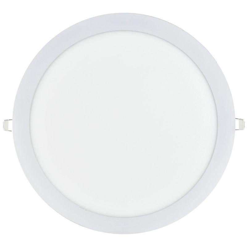 Светильник ДВО 1610 белый, круг LED 24Вт 6500 IP20 IEK