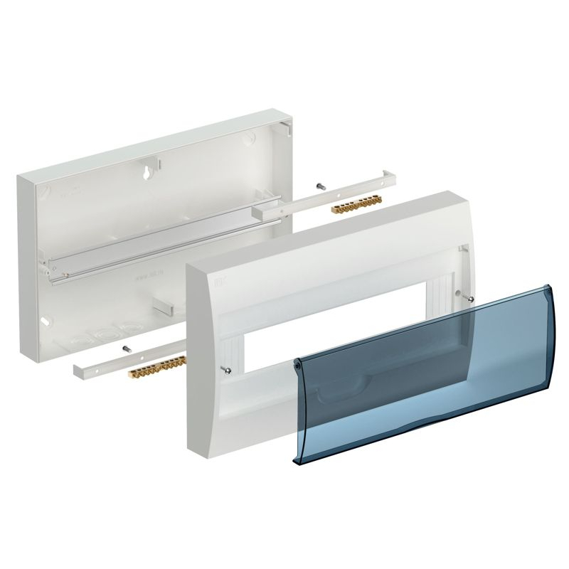 KREPTA 3 Корпус пластиковый ЩРН-П-18 IP41 белый IEK